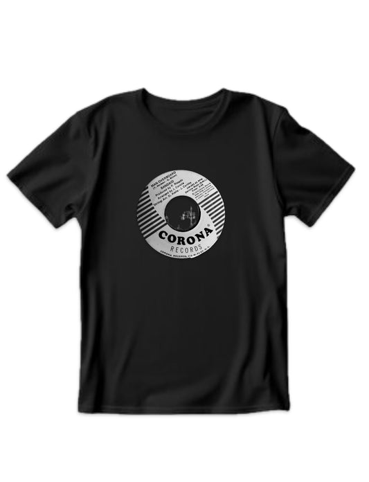 Corona Records Tee (Black)