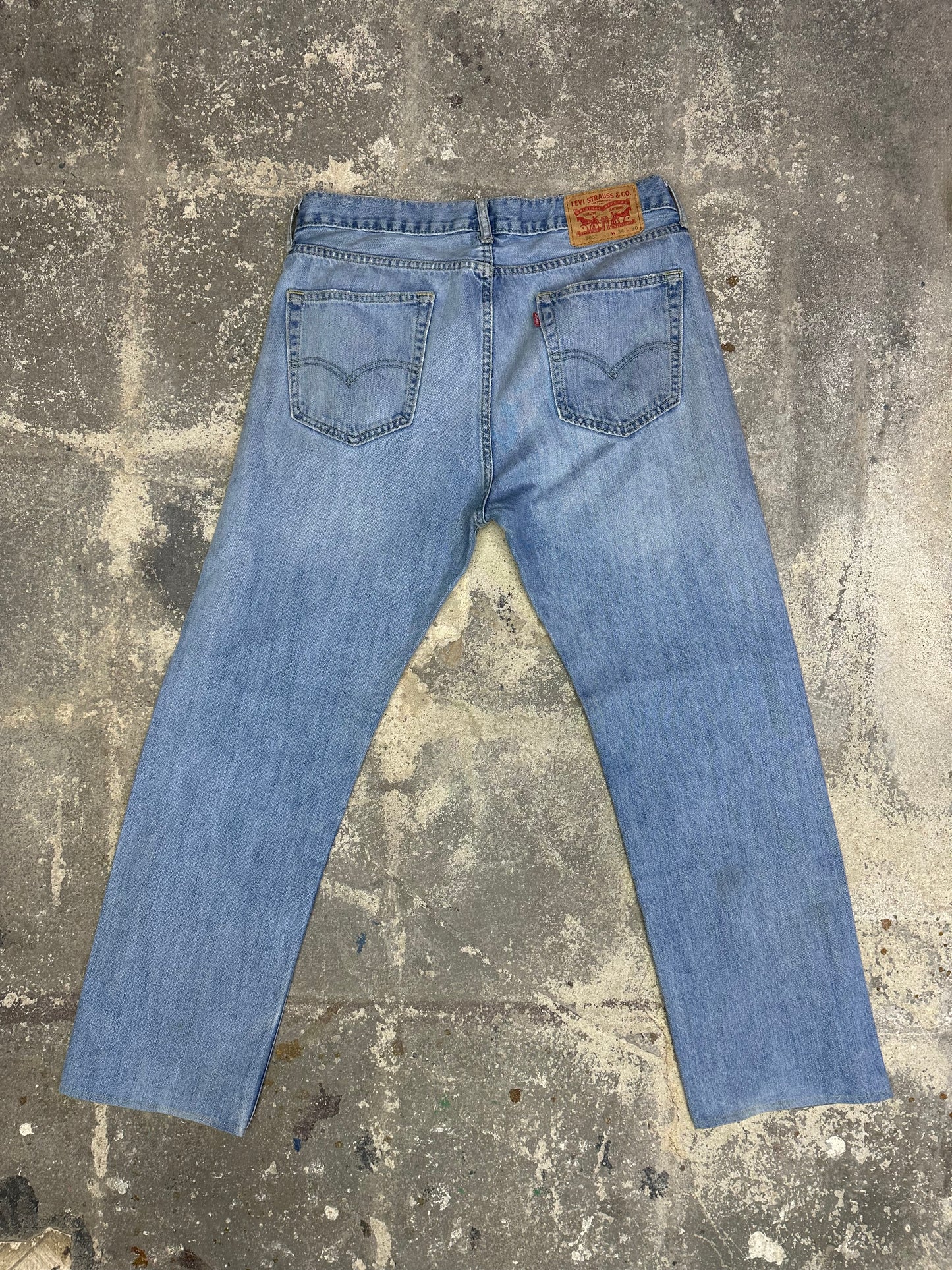 custom ‘Misfits’ vintage hand-painted levis 501 jeans/ 34x30