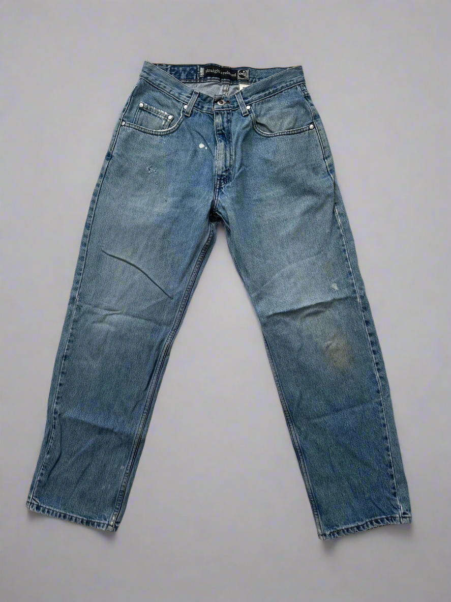 90s distressed silvertab levis/ 31x30