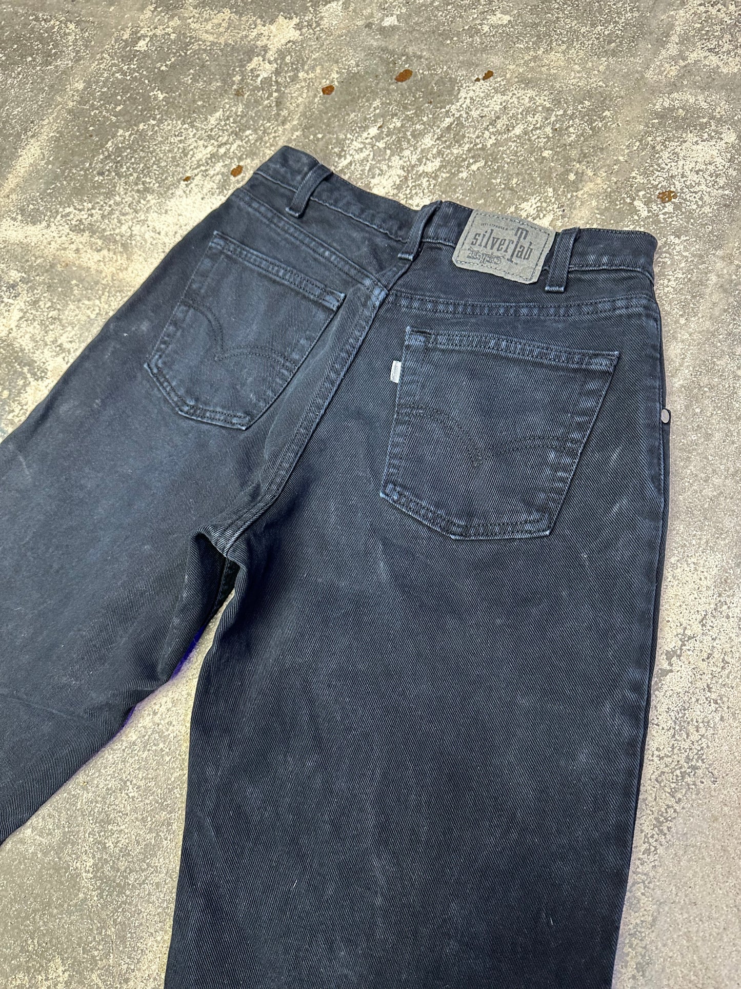 90s hand-dyed silvertab levis/ 30x32