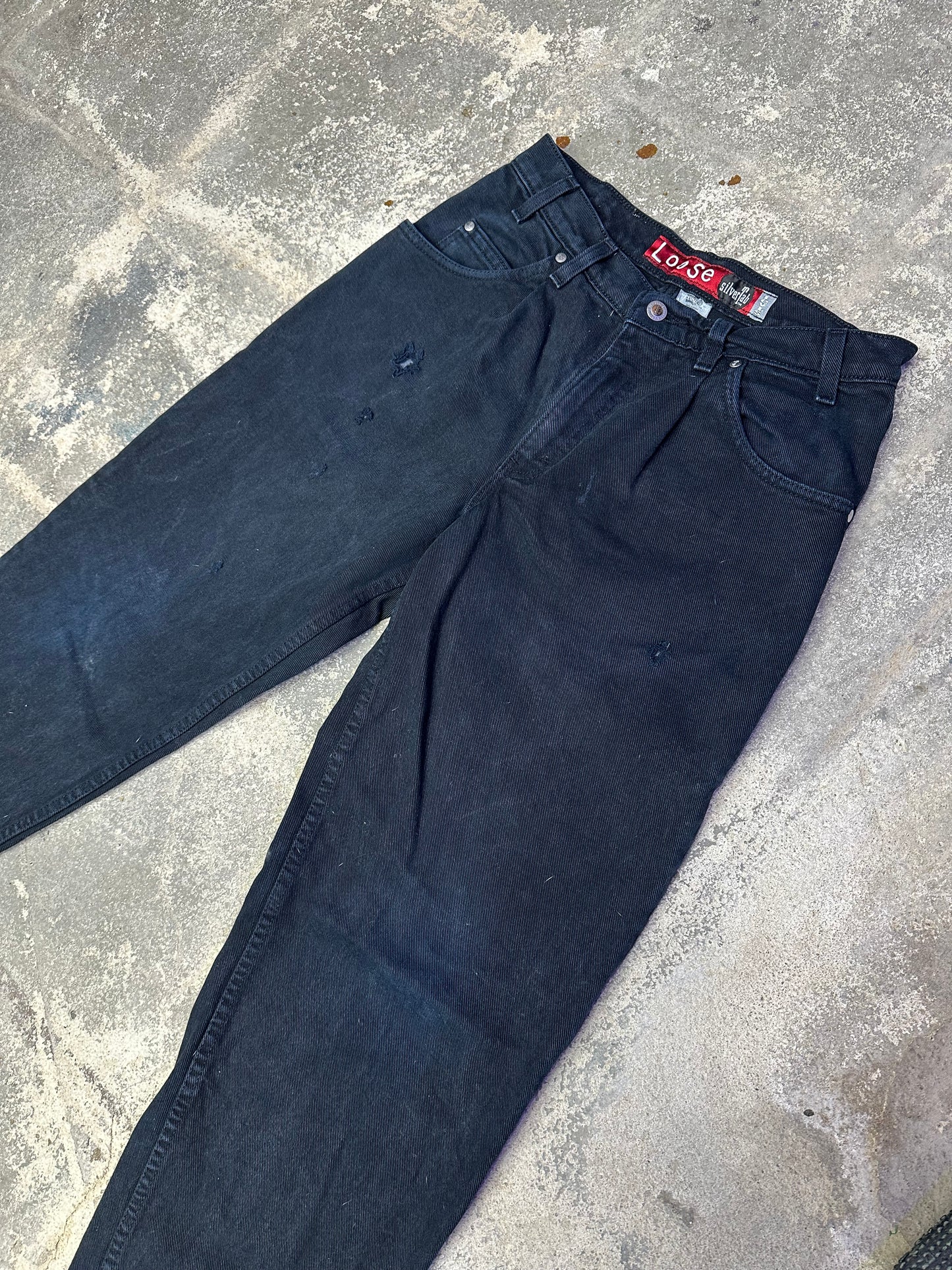 90s hand-dyed silvertab levis/ 30x32