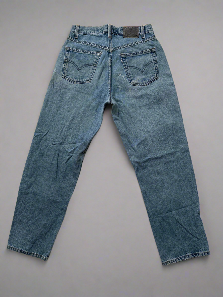 90s distressed silvertab levis/ 31x30