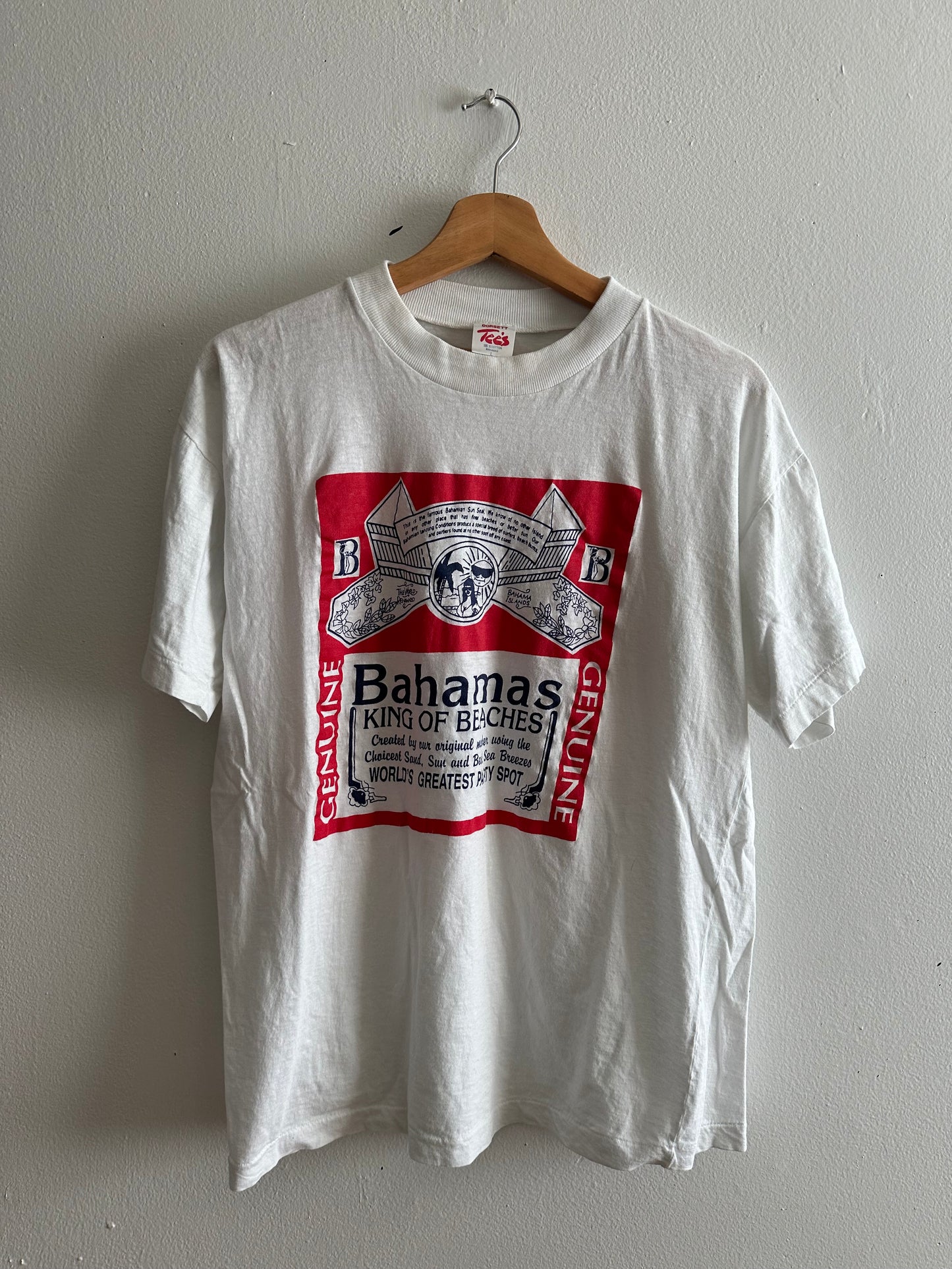 90s bahamas tee/ M