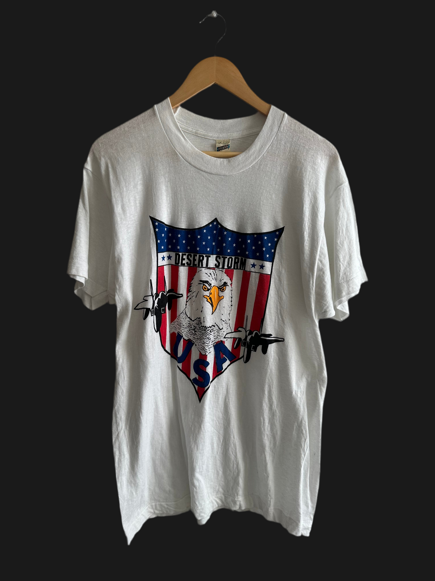 80s desert storm tee/ XL